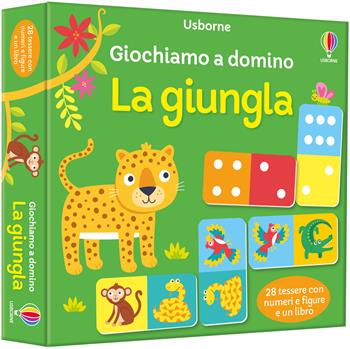 La giungla. Ediz. a colori. Con 28 tessere domino - Kate Nolan - Libro Usborne 2023, Giochiamo a domino | Libraccio.it