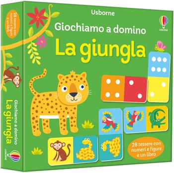 La giungla. Giochi di memoria. Ediz. a colori. Con 28 tessere domino - Kate Nolan - Libro Usborne 2023, Giochiamo a domino | Libraccio.it