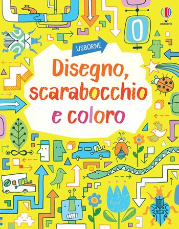 Disegno, scarabocchio e coloro. Giochi e rompicapi. Ediz. illustrata  - Libro Usborne 2023, Giochi e passatempi | Libraccio.it