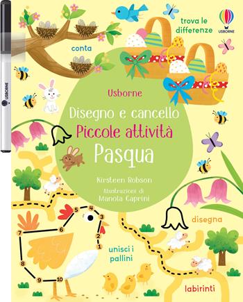 Pasqua. Ediz. illustrata  - Libro Usborne 2023, Disegno e cancello. Piccole attività | Libraccio.it