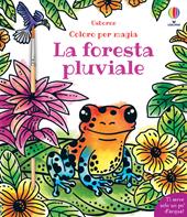 Foresta pluviale. Con pennello
