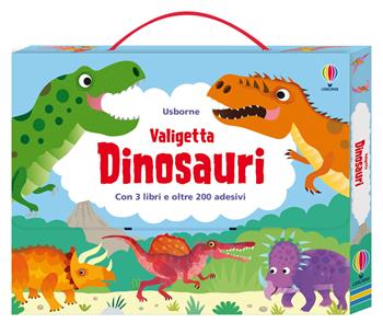 Valigetta dinosauri. Ediz. a colori  - Libro Usborne 2023, Valigette Usborne | Libraccio.it