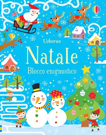 Natale. Blocco enigmistico. Blocchi di giochi. Ediz. illustrata - Simon Tudhope - Libro Usborne 2023, Blocchi di giochi | Libraccio.it