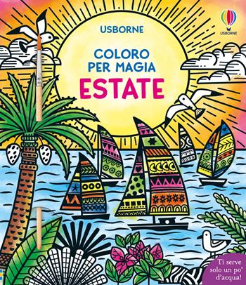 Estate. Ediz. illustrata. Con pennello - Lizzie Cope - Libro Usborne 2024, Coloro per magia | Libraccio.it