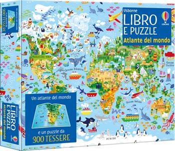 Atlante del mondo. Ediz. illustrata. Con puzzle - Sam Smith - Libro Usborne 2024, Libro e puzzle | Libraccio.it