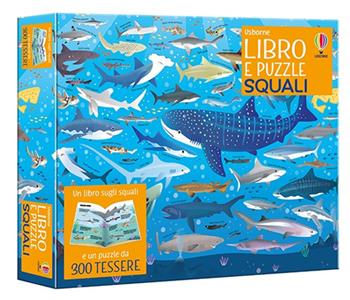 Squali. Ediz. a colori. Con puzzle da 300 tessere - Sam Smith - Libro Usborne 2025, Libro e puzzle | Libraccio.it