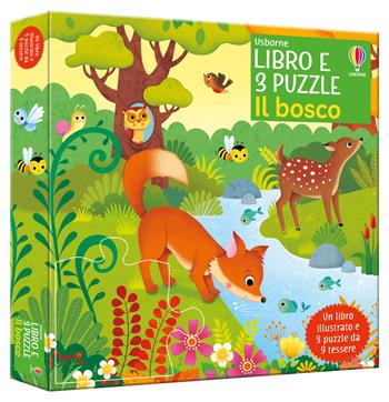 Il bosco. Ediz. a colori. Con 3 puzzle - Sam Taplin - Libro Usborne 2024, Libro e 3 puzzle | Libraccio.it