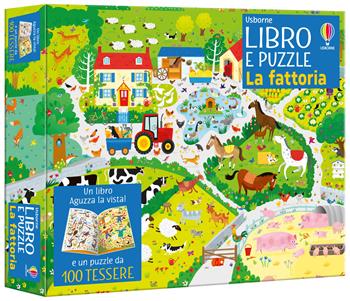 La fattoria. Ediz. a colori. Con puzzle - Kirsteen Robson - Libro Usborne 2025, Libro e puzzle | Libraccio.it
