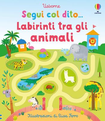 Labirinti tra gli animali. Ediz. illustrata - Felicity Brooks - Libro Usborne 2025, Segui col dito... | Libraccio.it