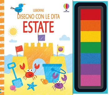 Estate. Ediz. a spirale. Con pannello di inchiostro - Fiona Watt - Libro Usborne 2025, Disegno con le dita | Libraccio.it