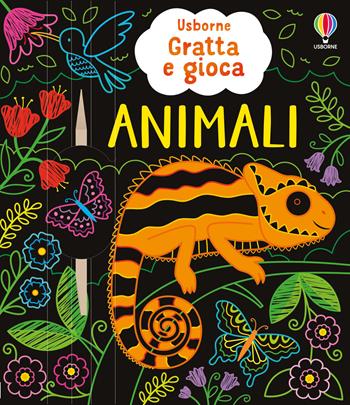 Animali. Ediz. illustrata. Con stilo in legno - Rosie Dickins - Libro Usborne 2025, Gratta e gioca | Libraccio.it