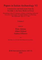 Papers in Italian Archaeology VI