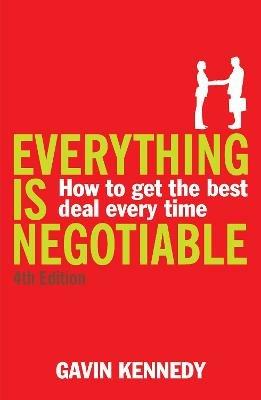 Everything is Negotiable - Gavin Kennedy - Libro Cornerstone | Libraccio.it