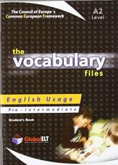 The vocabulary files. Level A2. Student's book. Con espansione online.