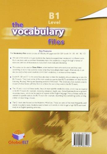 The vocabulary files. Level B1. Student's book. Con espansione online. - Andrew Betsis, Lawrence Mamas - Libro Global Elt 2011 | Libraccio.it