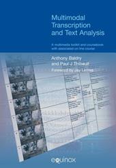 Multimodal Transcription and Text Analysis