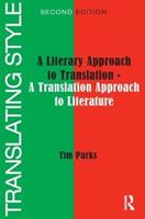 Translating Style - Tim Parks - Libro St Jerome Publishing | Libraccio.it