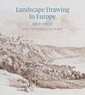 Landscape drawing in the making