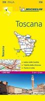 Toscana 1:200.000  - Libro Michelin Éditions 2016, Carte locali | Libraccio.it