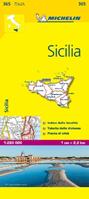 Sicilia 1:200.000  - Libro Michelin Éditions 2016, Carte locali | Libraccio.it