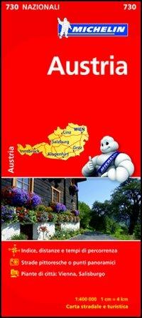 Austria 1:400.000  - Libro Michelin Éditions 2015, Carte nazionali | Libraccio.it
