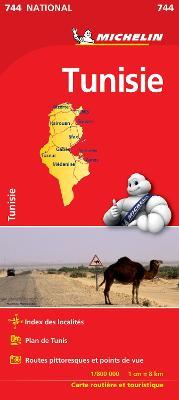 Tunisia 1:800.000  - Libro Michelin Éditions 2020, Carte nazionali | Libraccio.it