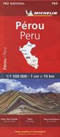 Pérou 1:1.500.000  - Libro Michelin Éditions 2022, Carte nazionali | Libraccio.it