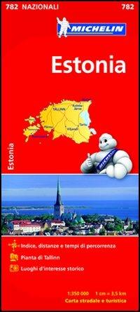 Estonia 1:350.000  - Libro Michelin Éditions 2013, Carte nazionali | Libraccio.it