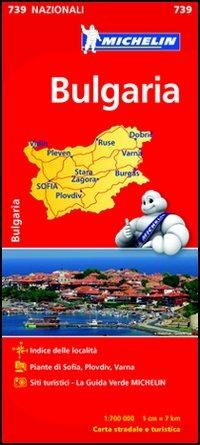 Bulgaria 1:700.000  - Libro Michelin Éditions 2012, Carte nazionali | Libraccio.it