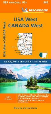 Usa. Canada ovest  - Libro Michelin Éditions 2023, Carte nazionali | Libraccio.it