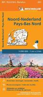 Paesi Bassi Nord 1:200.000  - Libro Michelin Éditions 2023, Carte regionali | Libraccio.it