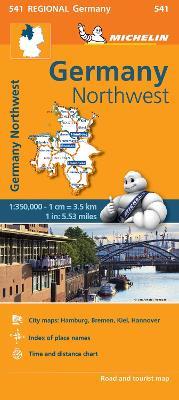 Germany Northwest 1:350.000  - Libro Michelin Italiana 2013, Carte regionali | Libraccio.it