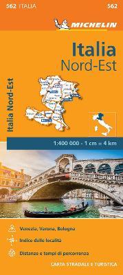 Italia Nord-Est 1:400.000  - Libro Michelin Italiana 2016, Carte regionali | Libraccio.it