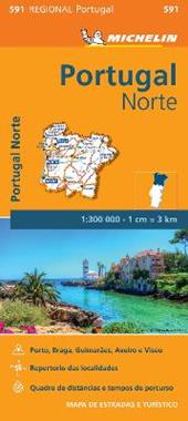 Portugal norte 1:300.000