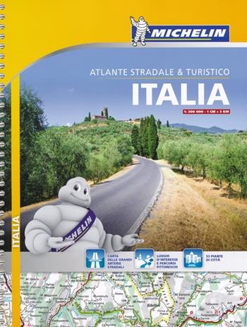 Italia. Atlante stradale e turistico. 1:300.000  - Libro Michelin Éditions 2015, Gli atlanti stradali | Libraccio.it