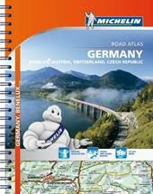 Germany. Benelux, Austria, Switzerland, Czech republic. Road atlas