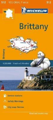 Bretagne-Brittany 1:200.000  - Libro Michelin Italiana 2016, Carte regionali | Libraccio.it