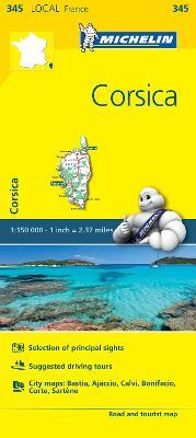 Corsica 1:250.000  - Libro Michelin Éditions 2016, Carte locali | Libraccio.it