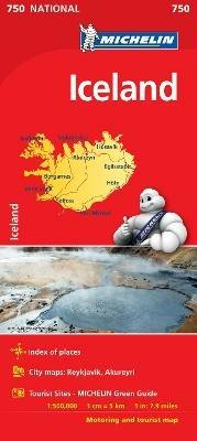 Iceland. 1:500.000  - Libro Michelin Éditions 2016, Carte nazionali | Libraccio.it