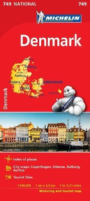 Danimarca (carta 11749)  - Libro Michelin Éditions 2017, Carte nazionali | Libraccio.it