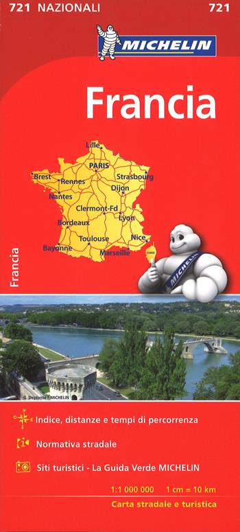 France 1:1.000.000  - Libro Michelin Éditions 2017, Carte nazionali | Libraccio.it