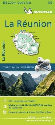 La Réunion (carta 11139)  - Libro Michelin Éditions 2017, Carte zoom | Libraccio.it