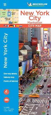 New York City. Manhattan 1:11.000  - Libro Michelin Éditions 2019, Piante di città con repertorio | Libraccio.it