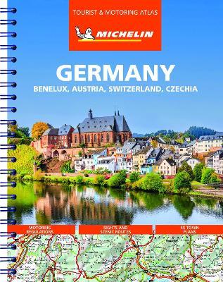 Germany. Benelux, Austria, Switzerland, Czech republic. Road atlas. Ediz. a spirale  - Libro Michelin Italiana 2019, Gli atlanti stradali | Libraccio.it