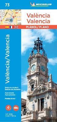 Valencia 1:11.000  - Libro Michelin Italiana 2019, Piante di città con repertorio | Libraccio.it