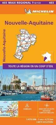 Nouvelle Aquitaine 1:475.000  - Libro Michelin Éditions 2019, Carte regionali | Libraccio.it