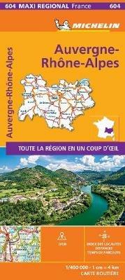 Auvergne-Rhône-Alpes 1:400.000  - Libro Michelin Éditions 2019 | Libraccio.it