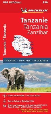 Tanzania Zanzibar 1:130.000  - Libro Michelin Éditions 2019 | Libraccio.it