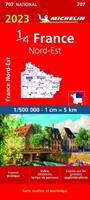 France Nord-Est 1:500.000  - Libro Michelin Éditions 2023, Carte nazionali | Libraccio.it