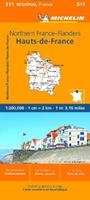 Nord-Passo di Calais, Picardia 1:200.000  - Libro Michelin Éditions 2023, Carte regionali | Libraccio.it